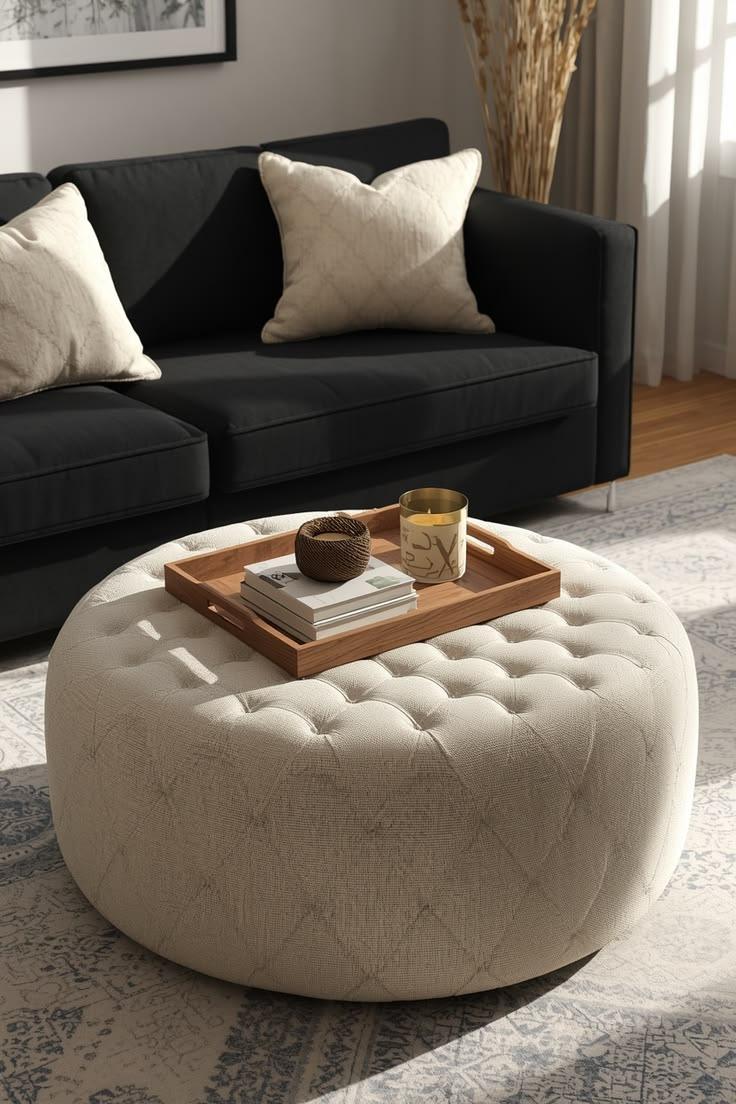 Taburet Chesterfield Cream